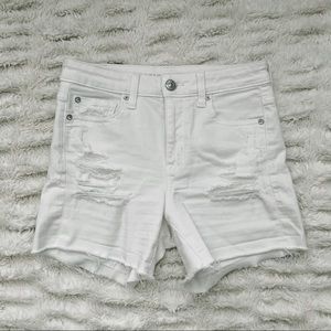 American Eagle White Shorts